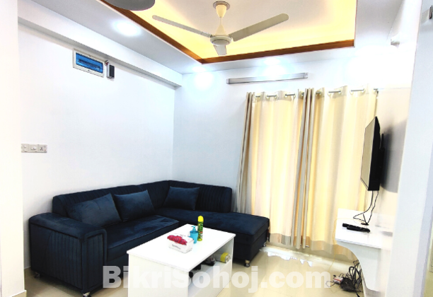 Delightful Two-Bedroom Serviced Apartment In Bashundhara R/A